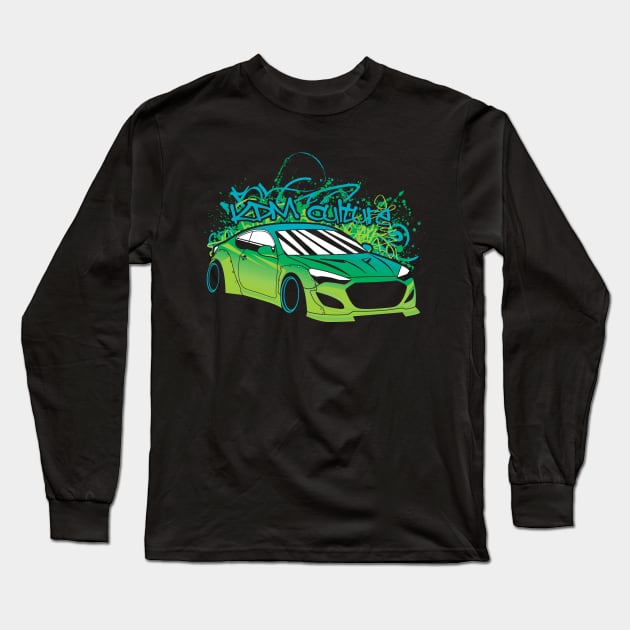 KDM Culture Hyundai Genesis Long Sleeve T-Shirt by thesupragoddess